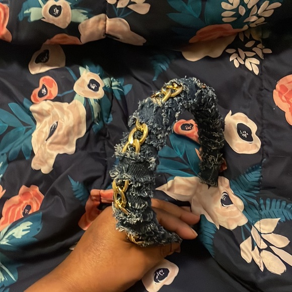 Headbands for sale! 1:Grey 2:Blue 2:regular Jean 2:Jean with the chain. - Picture 3 of 4